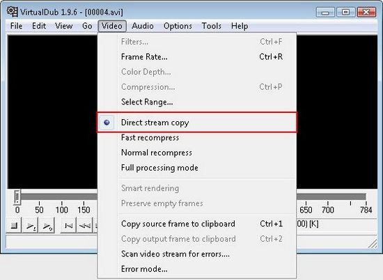 Edit DMC-ZS3 AVCHD Lite Video for Free with VirtualDub